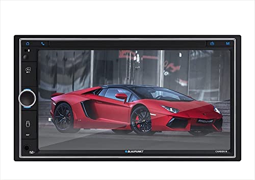 Blaupunkt CAMDEM18 Camden 18 6.9-in. Double-DIN Digital Media Receiver with Bluetooth and Mirror Link, Black Blaupunkt CAMDEM18 Camden 18 6.9-in. Double-DIN Digital Media Receiver with Bluetooth and Mirror Link, Black